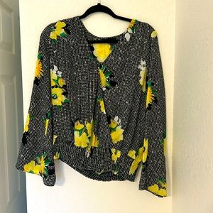 INC Floral Blouse